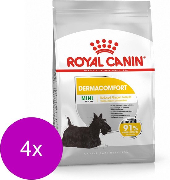 Royal Canin Ccn Dermacomfort Mini - Hondenvoer - 4 x 1 kg