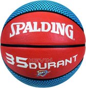 Spalding Basketbal NBA Kevin Durant OKC Thunder Rood blauw maat 7