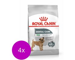 4x Royal Canin Dental Care Mini Hondenvoer 3 kg