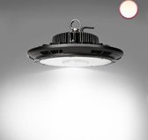 LED UFO Highbay lamp - 2 Stuks - 100W - IP65 Waterbestendig - 4-6 meter Hoogte - 15000 Lumen - 4000K - Dimbaar - Philips LED driver