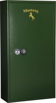 MustangSafes Wapenkluis MSG 7-18 S1  - 8 Wapenplaatsen - 124 cm Geweer lengte - Elektronisch Codeslot MS-1650 (1 gebruikerscode)