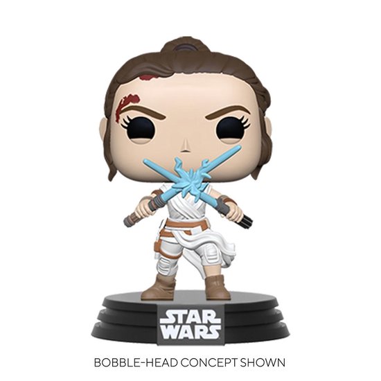 Funko Star Wars Verzamelfiguur Pop! Vinyl - The Rise of the Skywalker - Rey With 2 Light Sabers Multicolours