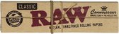 RAW Classic Rolling Papers Connoisseur - King Size Slim + Pre-Rolled Tips