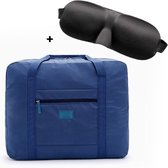 ZaCia Opvouwbare Reistas Incl. Luxe Slaapmasker - Handbagage (32 liter) - Weekendtas - Unisex - Waterdicht - Duffel - Travel Bag - Grote Reis Organizer - Folding Reistas Opvouwbaar