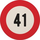 Bierviltjes 41 jaar | Bierviltjes 20 stuks | Bierviltjes verjaardag| Bierviltjes gefeliciteerd