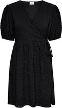 Jdybubble 2/4 Wrap Dress Wvn 15234128 Black