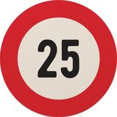 Bierviltjes 25 jaar | Bierviltjes 20 stuks | Bierviltjes verjaardag| Bierviltjes gefeliciteerd