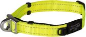 Rogz Utility Safety halsband - Hondenhalsband - 33-48x2 cm Geel L