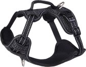 Rogz Explore Harness Lined Black - Harnais pour chien - 37-48 cm