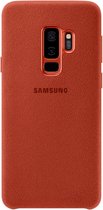 Samsung Galaxy S9 Plus Alcantara Cover Rood