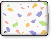 Laptophoes 15 inch – Macbook Sleeve 15" - Terrazzo N°8