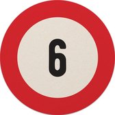 Bierviltjes 6 jaar | Bierviltjes 20 stuks | Bierviltjes verjaardag| Bierviltjes gefeliciteerd
