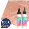 Koper + lijm + vernis