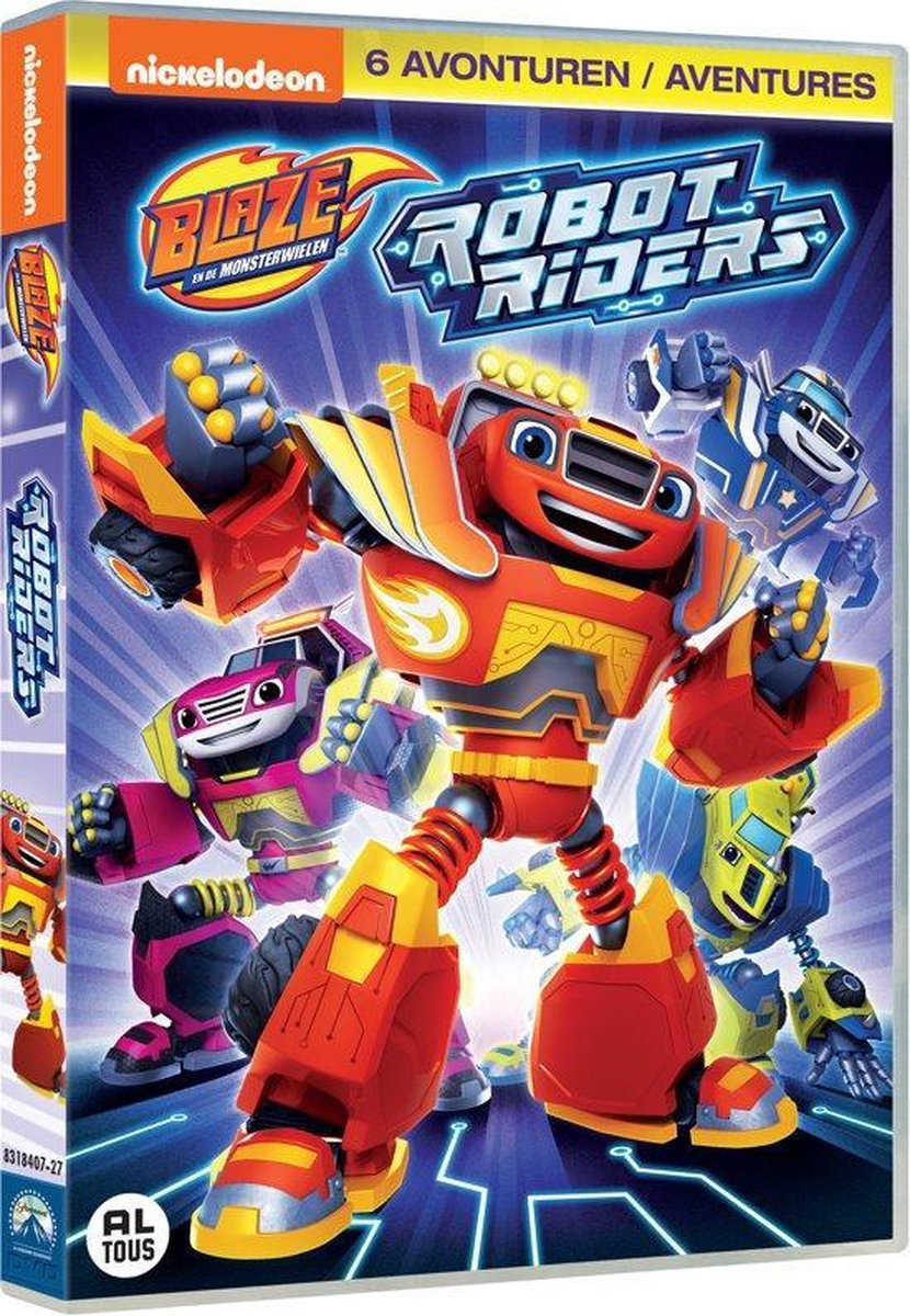 Blaze En De Monsterwielen - Robot Riders
