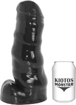 Kiotos Monstar - Dildo WHALE 28 x 11 cm - Zwart