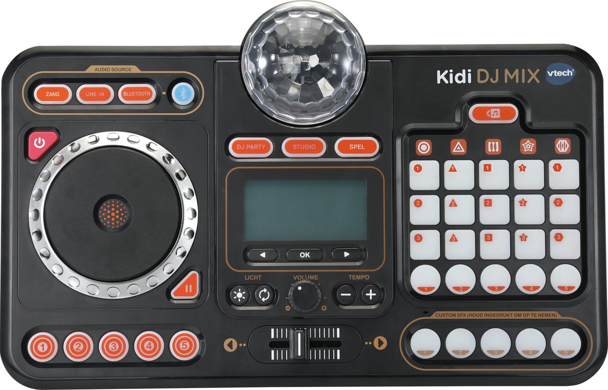 VTech Kidi DJ Mix - DJ Set Kinderen - Muziekspeler - DJ Mengpaneel - DJ Mixer Kids - Educatief Speelgoed Cadeau - Kinderspeelgoed 6+ Jaar - VTech