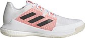 adidas Crazyflight - wit/oranje/zwart - maat 41 1/3