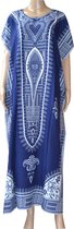 Katoen Kaftan,Jurk,Bloemen,Floral print, Maxi jurk