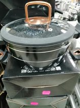 AIWA KOOKPOT 26 CM inclusief Glazen deksel