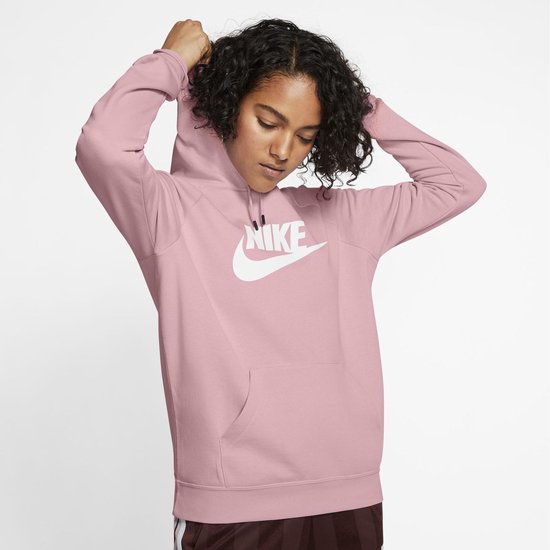 Nike Sportswear Essentials Trui - Vrouwen - roze - wit - Nike