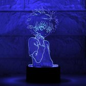DawnLights - Killua Design - HxH - Hunter x Hunter - 3D Lamp - Led Licht - Anime