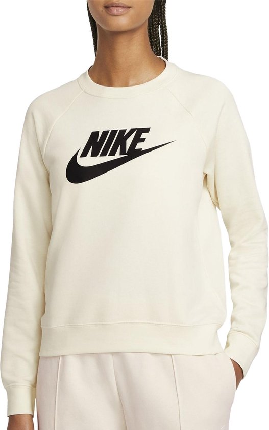 Pull Nike Sportswear Essential - Femme - Jaune clair - Noir | bol.com