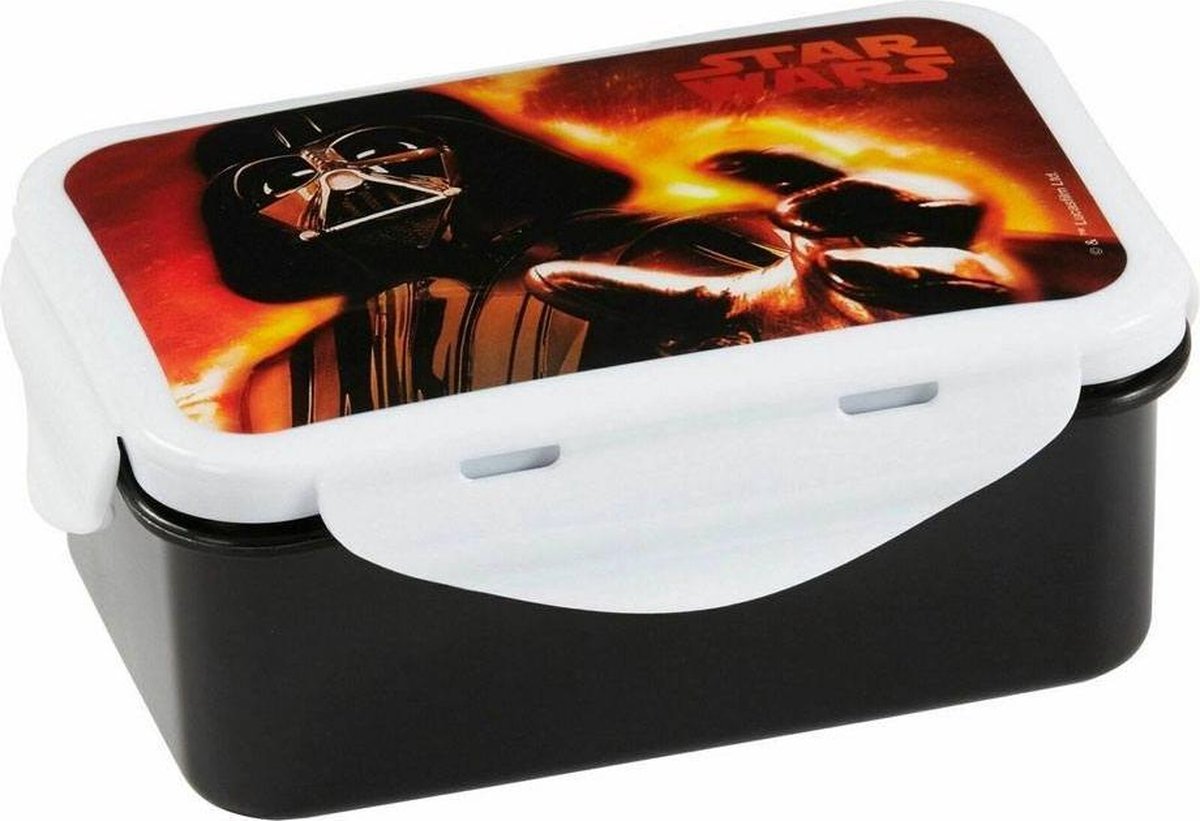 Familielid aanraken heet Star Wars Lunch Boxes Darth Vader Case 16 x 10,5 x 6,5 cm GEDALABELS |  bol.com