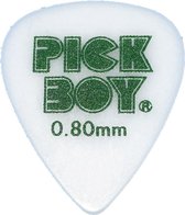 Pickboy Sand Grip standard pick 6-Pack 0.80 mm plectrum