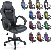 E-Sports - Game stoel - Ergonomisch -Bureaustoel - Verstelbaar-  Racing - Gaming Chair - Zwart