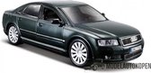 Audi A8 2003 (20 cm) (Donkergroen) 1/26 Maisto - Modelauto - Schaalmodel - Model auto - Miniatuurautos - Miniatuur auto