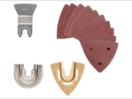 Set De 4 Accessoires PARKSIDE Pour Outil Multifonction - Rénovation Salle De Bain