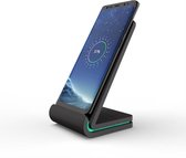 Qi Draadloze Oplader - 15W - Oplader iPhone - 11 / X / XS / XR / 8 - Oplader Samsung - S20 / S10 / S9 / S8 / S7 - Huawei - Airpods / Galaxy Buds / Earbuds - Smartwatch / Apple Watch / Galaxy 