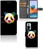 Telefoontas Xiaomi Redmi Note 10 Pro Hoesje ontwerpen Panda Color Sinterklaas Cadeautje