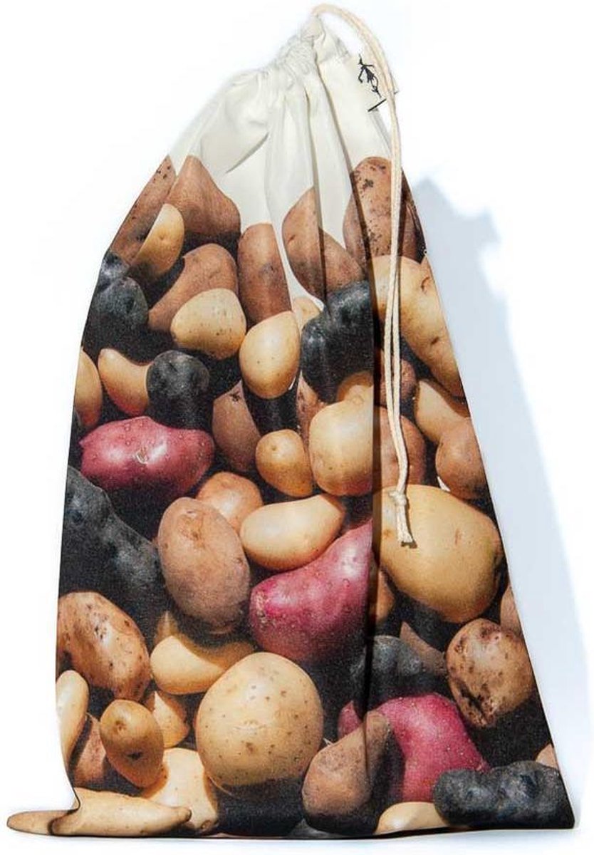 Herbruikbare Groenten Zak - Aardappelen- MB Design - H 31 x B 21 cm