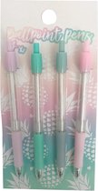 Pretty Paradise pennen - set van 4 - K-5819147