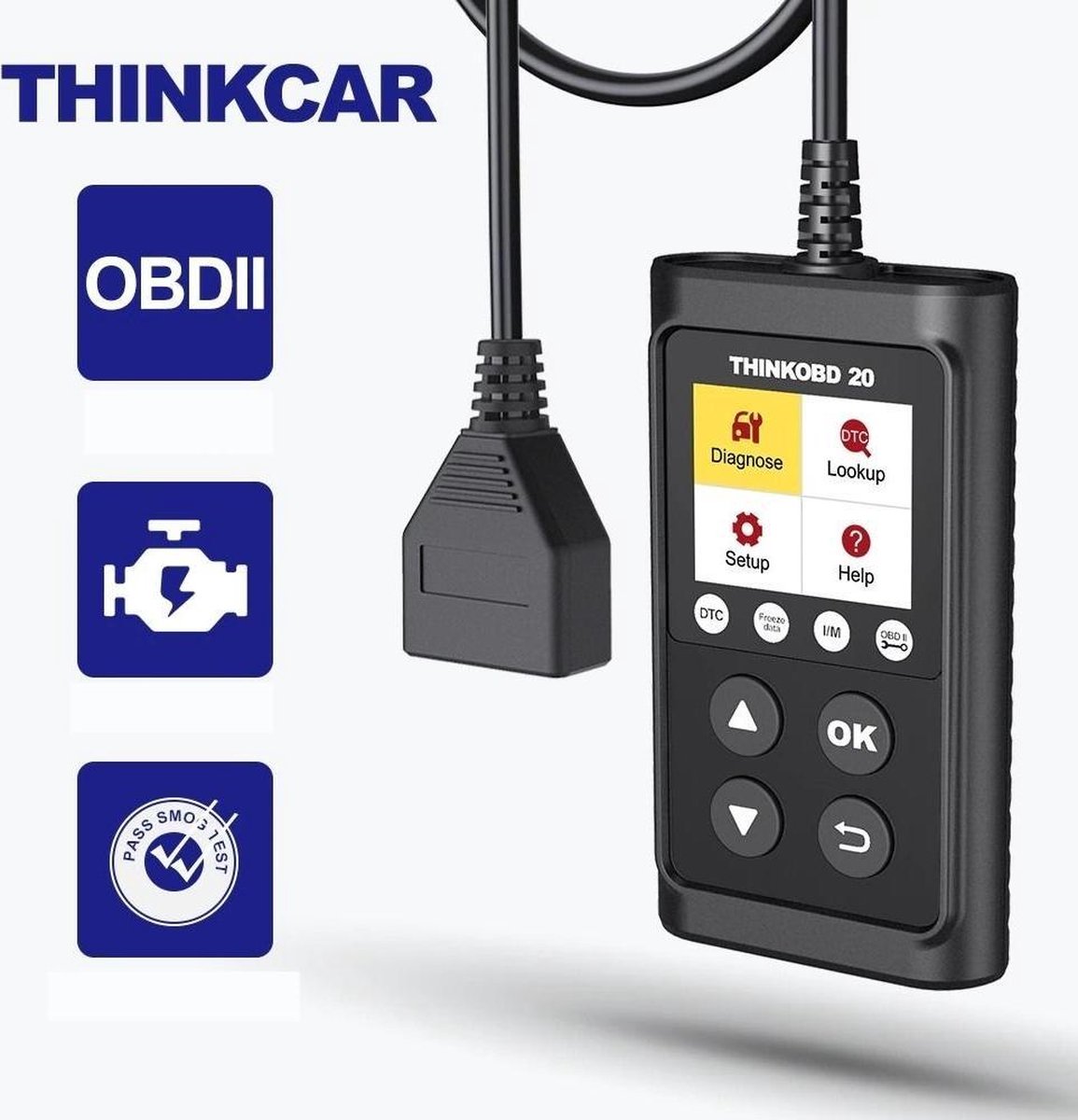 ThinkOBD 100: Volles OBD2-Diagnosegerät für alle Autos ThinkOBD 100: Volles OBD2-Diagnosegerät für alle Autos