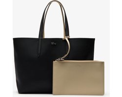 Lacoste Dames Schoudertas - Black Warm Sand - One Size