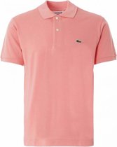 Lacoste Heren Poloshirt - Elf Pink - Maat S
