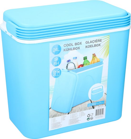 Koelbox - 24l - blauw - 39x25x38cm van KOEL — afbeelding 3