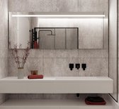 Badkamerspiegel met LED verlichting, verwarming, sensor en dimfunctie 160x60 cm