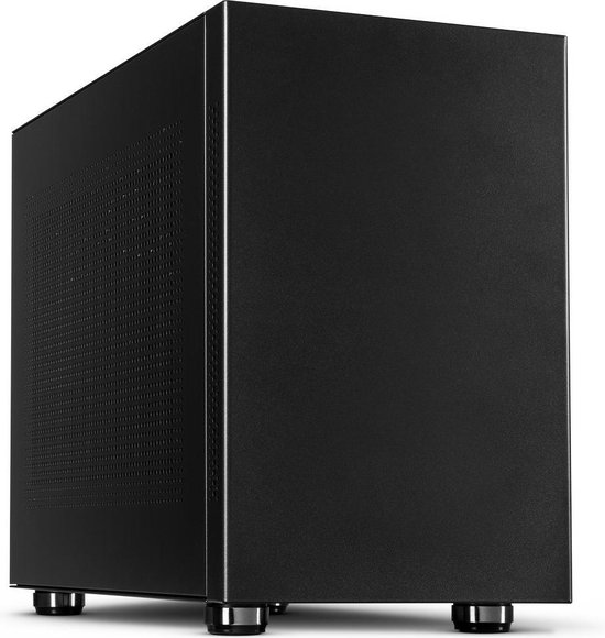 Inter-Tech IM-1 POCKET Micro Tower Zwart