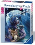 Ravensburger puzzel Vrouw met wolven - Legpuzzel - 1000 stukjes