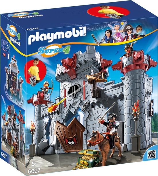 Playmobil Super 4 Citadelle transportable du Baron Noir | bol.com