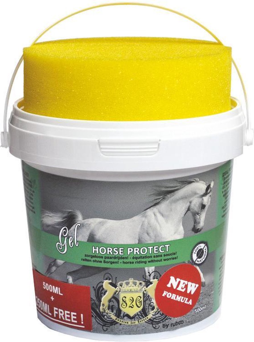 S2g Insectengel Horse Protect Wit 750 Ml 2-delig