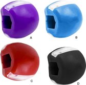 Kaaklijn trainer - Kaak trainer - Jawline trainer - Kaakspier trainer - Jawline exercise - Facial Toner - Kaaklijn Trainer - Rood