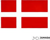 Jumada's Deense Vlag - Flag of Denmark - Vlag Denemarken - Vlaggen - Polyester - 150 x 90 cm