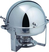 Rolltop Chafing Dish Inox - Buffet Warmhoudschaal - 6 Liter / 36 CM - RVS