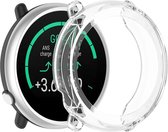 Strap-it TPU case - transparant bescherm hoesje geschikt voor Polar Ignite - doorzichtige beschermhoes voor Polar Ignite smartwatch