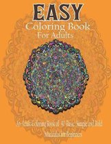 Easy Coloring Book For Adults