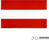 Jumada's Oostenrijkse Vlag - Flag of Austria - Vlag Oostenrijk - Vlaggen - Polyester - 150 x 90 cm